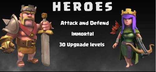 Clash of Clans Heroes Update