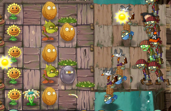  Plants vs. Zombies 2 Wall Decals: Special Pirate Seas