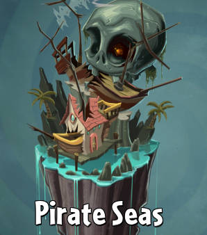  Plants vs. Zombies 2 Wall Decals: Special Pirate Seas